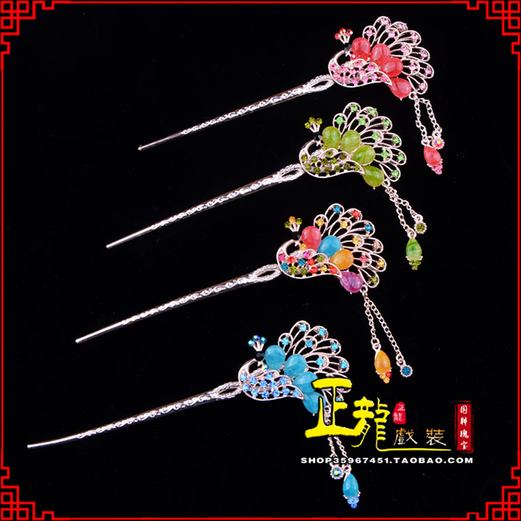 伊犁头饰化妆用品饰品花旦小姐青衣头饰簪子发簪 发簪