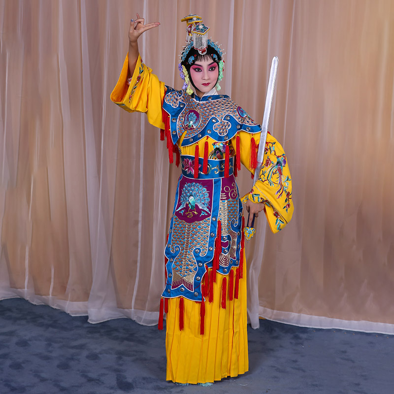 伊犁霸王别姬虞姬服 软绉别姬服